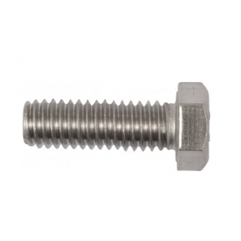 M10X25MM HEX SET SCREWS X 10 - (A4 STAINLESS)