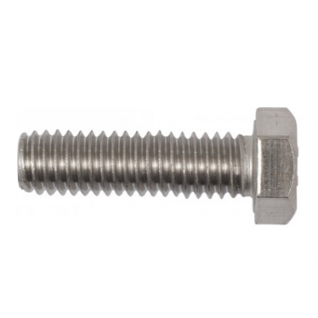 M10X35MM HEX SET SCREWS X 10 - (A4 STAINLESS)