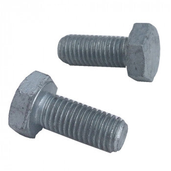 M10X40MM HEX HEAD SET SCREWS - (BOX OF 100) - (HDG)