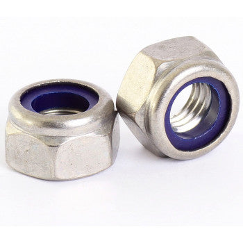 M10 NYLOC INSERT NUT TYPE 'P' 8.8 GRADE - (BZP) X 100